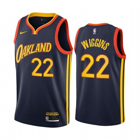 Maglia NBA Golden State Warriors Andrew Wiggins 22 2020-21 City Edition Swingman - Uomo